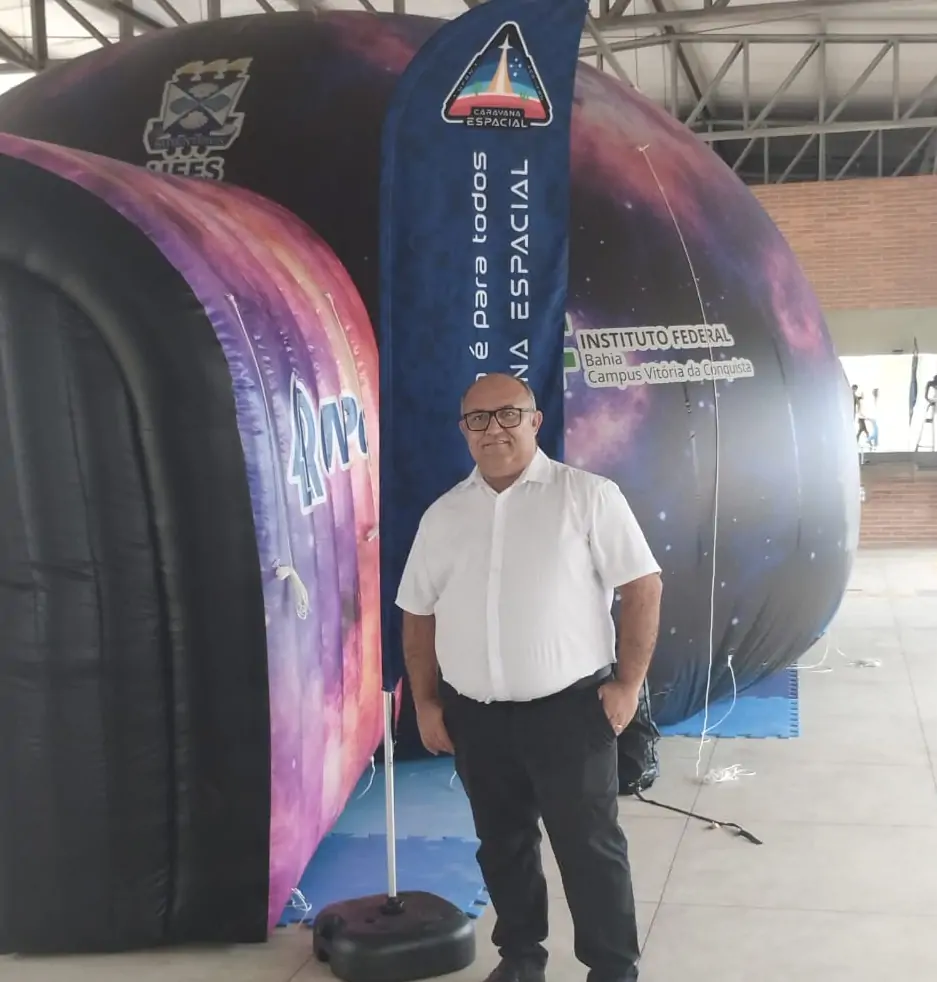 Caravana Espacial encanta estudantes em visita ao IFPE-Campus Palmares.